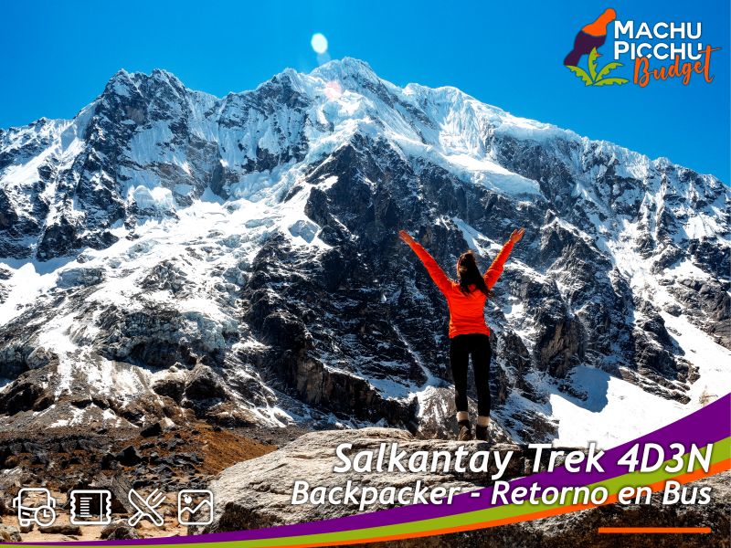 Tour Camino Salkantay Trek 4D3N a Machu Picchu (Bus Hidroeléctrica)