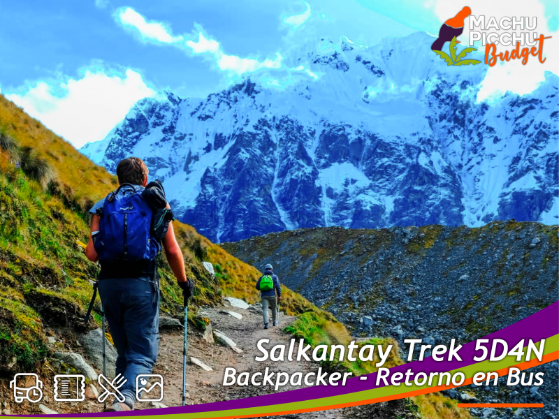 Tour Camino Salkantay Trek 5D4N vía Llactapata a Machu Picchu (Bus Hidroeléctrica)